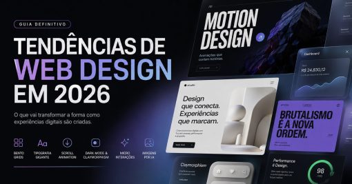 Tendências de Web Design em 2026: O Guia Definitivo
