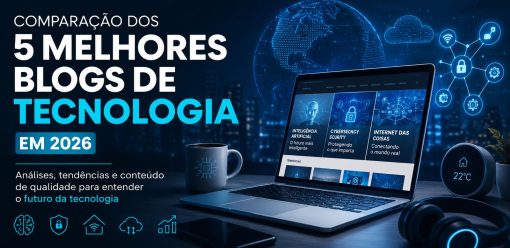 Comparação entre os melhores blogs de tecnologia em 2026