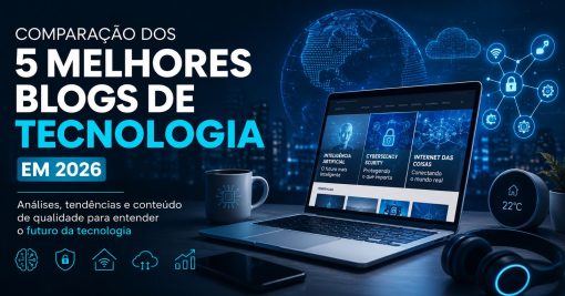Comparação entre os melhores blogs de tecnologia em 2026