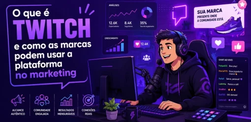O que é Twitch e como as marcas podem usar a plataforma no marketing
