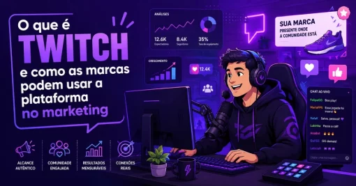 O que é Twitch e como as marcas podem usar a plataforma no marketing