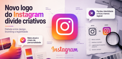 Novo logo do Instagram divide criativos e expõe um debate maior sobre design e branding