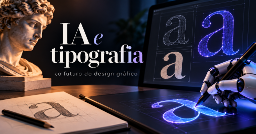 O dilema da IA no design gráfico: como buscar excelência em tipografia e além