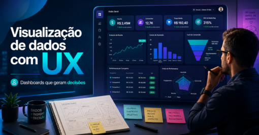 Repensando a visualização de dados: uma abordagem de UX para dashboards que realmente impulsionam decisões