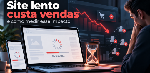 Como um site institucional lento afeta as suas vendas, e como medir isso