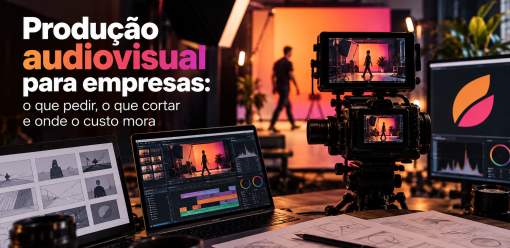 Produção audiovisual para empresas: o que pedir, o que cortar e onde o custo mora