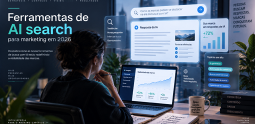 Ferramentas de AI search que profissionais de marketing precisam conhecer em 2026