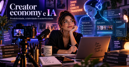 A creator economy vive seu acerto de contas com a IA