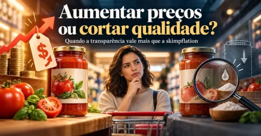 Quando aumentar preços é melhor do que reduzir a qualidade