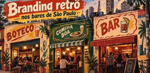 Como o branding retrô está trazendo mais calor e diversão aos bares e restaurantes de São Paulo