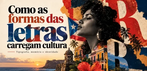 Como as formas das letras carregam cultura