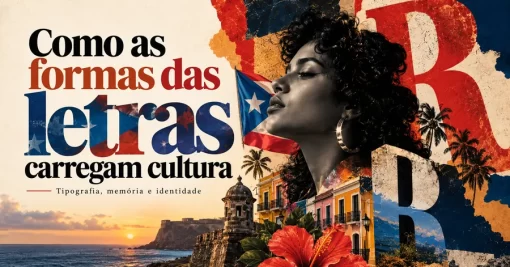Como as formas das letras carregam cultura