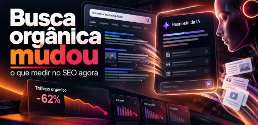 O tráfego orgânico caiu e não vai voltar: o que medir na otimização SEO agora