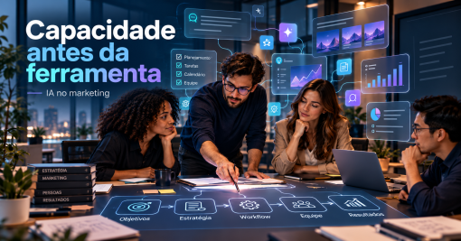 Lidere a capacidade, não a ferramenta de IA da semana