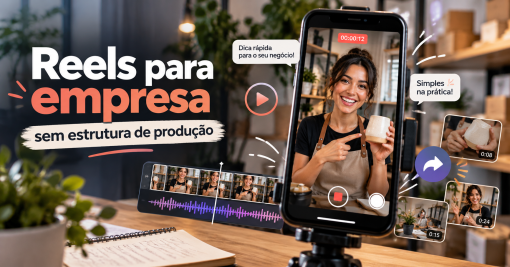 Como fazer Reels e vídeo curto para empresa sem estrutura de produção