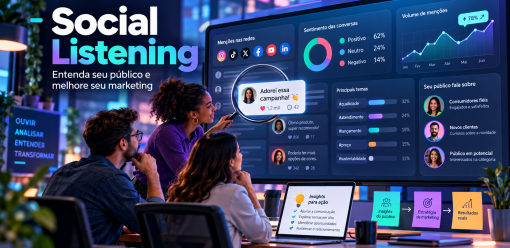 Como usar social listening para entender seu público e melhorar suas estratégias de marketing