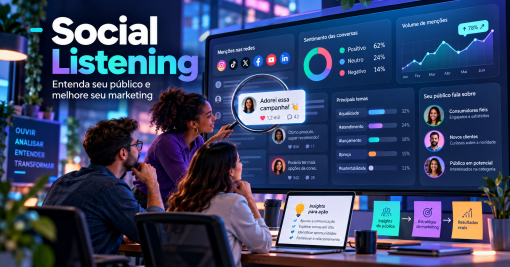 Como usar social listening para entender seu público e melhorar suas estratégias de marketing