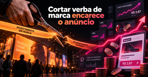 Por que cortar a verba de marca encarece o seu anúncio online