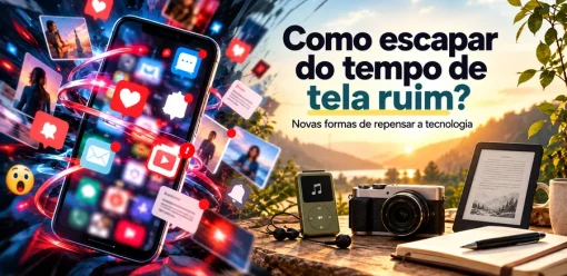 Como escapar do tempo de tela ruim?