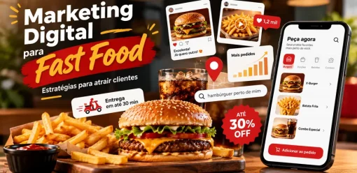 Estratégias de marketing digital para fast food: como atrair clientes e fortalecer sua marca